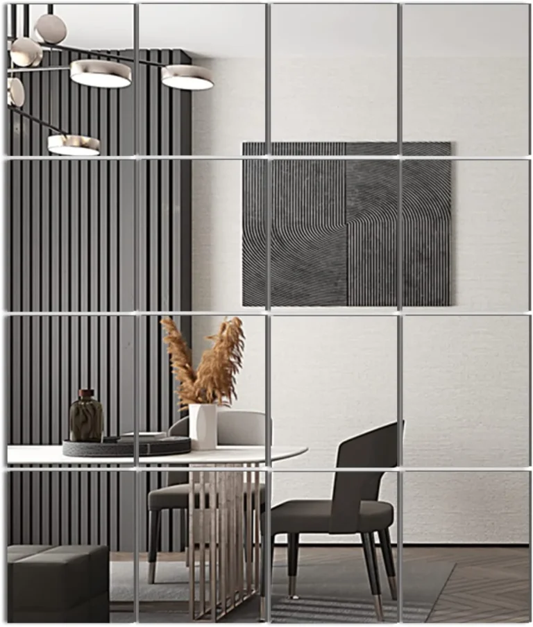 frame-less mirror