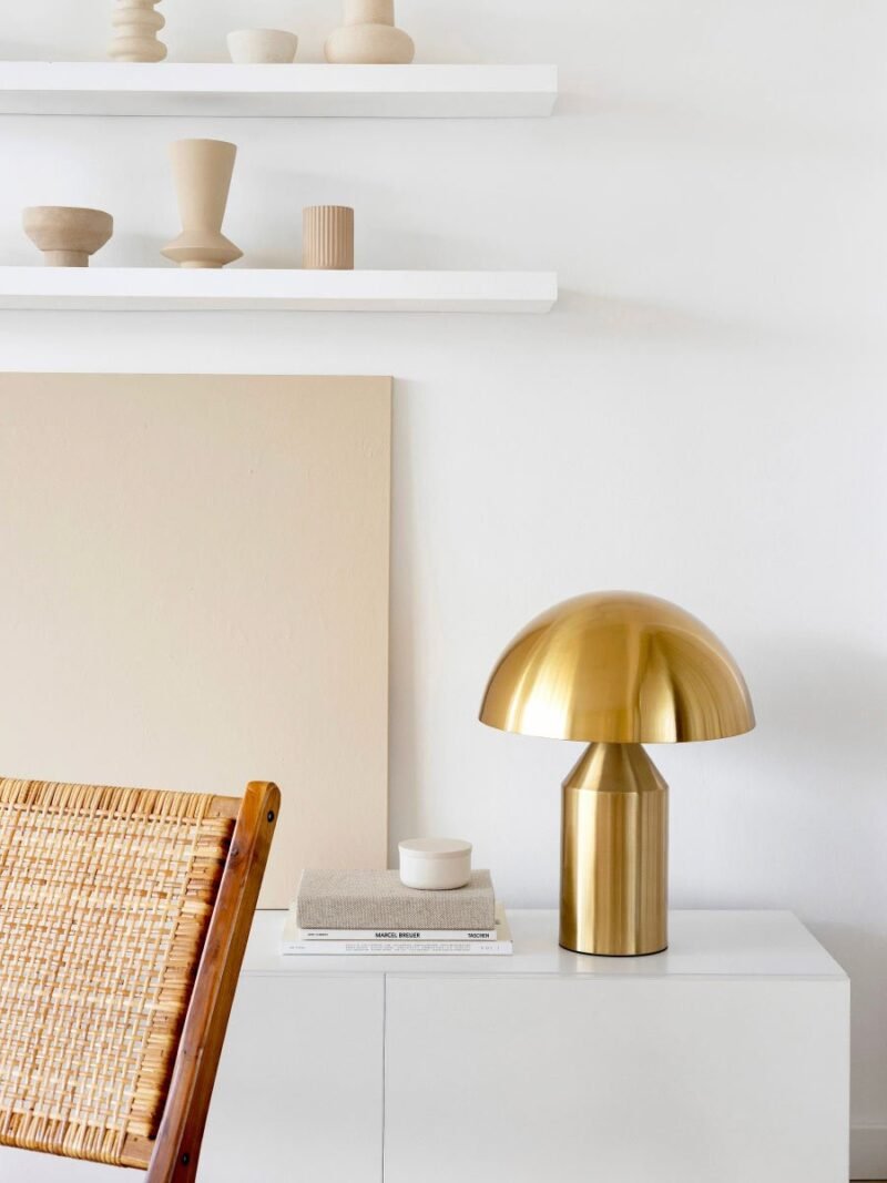 Golden table lamp - Image 3