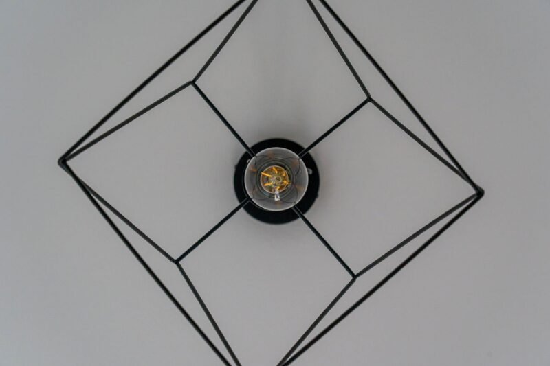 Framed ceiling lamp - Image 3