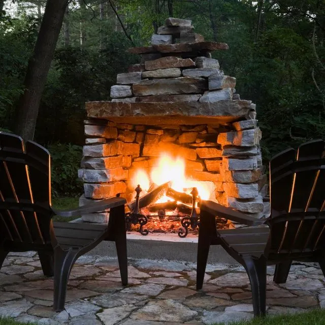 outdoor fireplaces