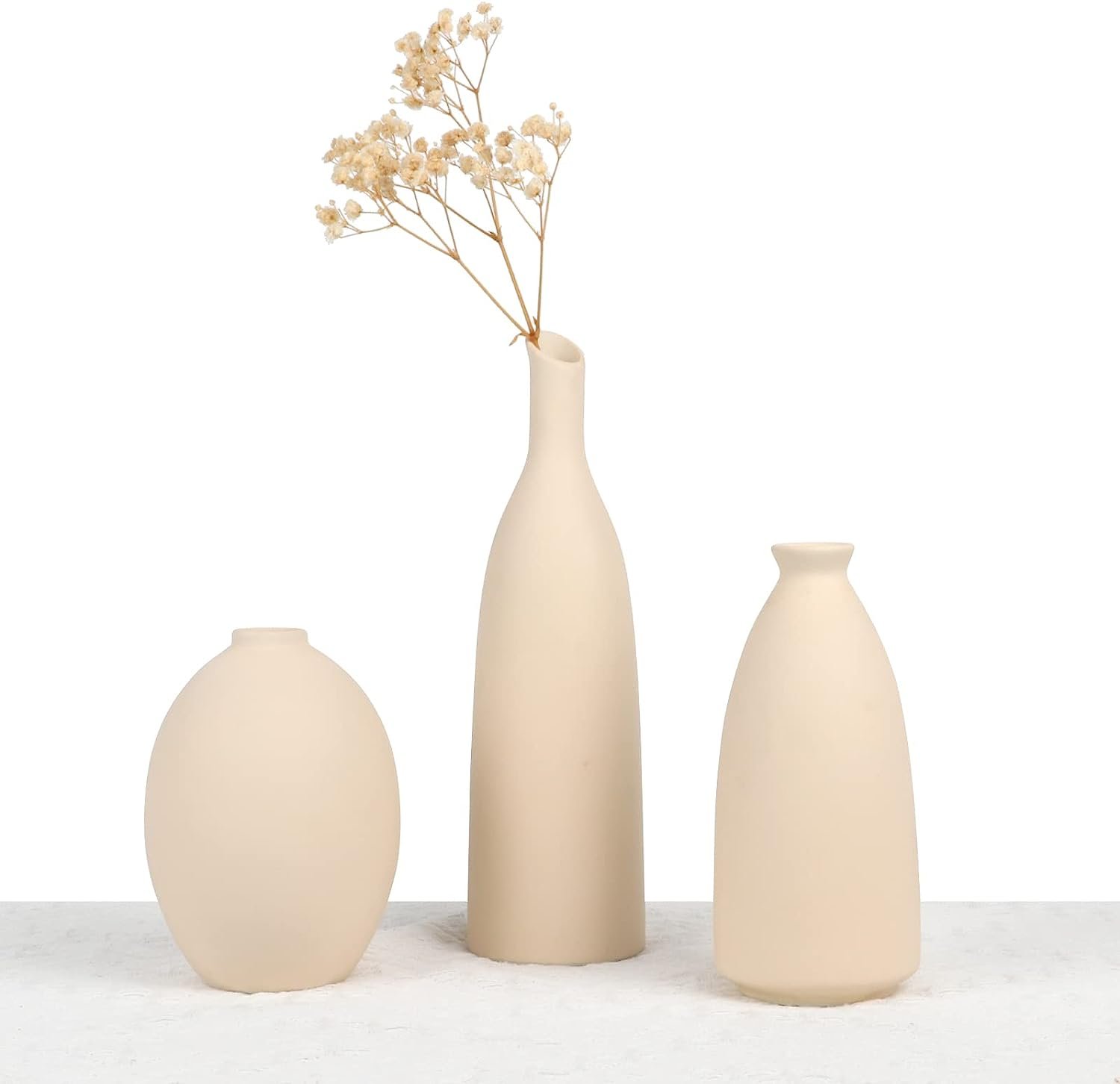 Small Pampas Ceramic Vases