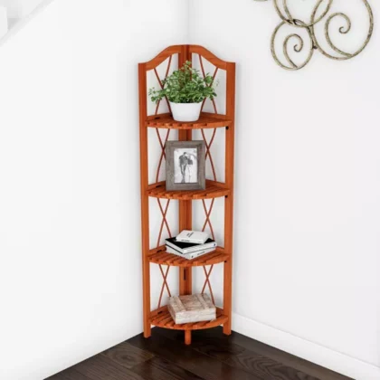 Home Décor, Home Shelf, Corner Foldable Home Shelf