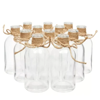 12 Pcs Bud Vases Wedding Centerpieces