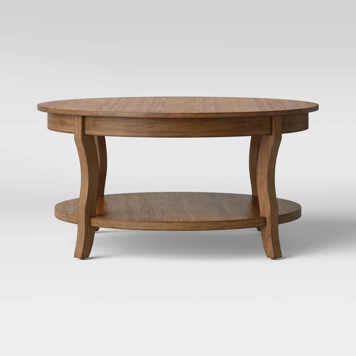 Shelburne Wooden Round Coffee Table