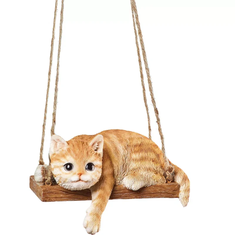 Home Décor, Kitty Hanging Figurine