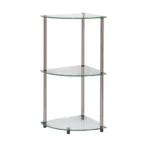 Home Décor, Home Shelf, Classic Glass Corner Shelf