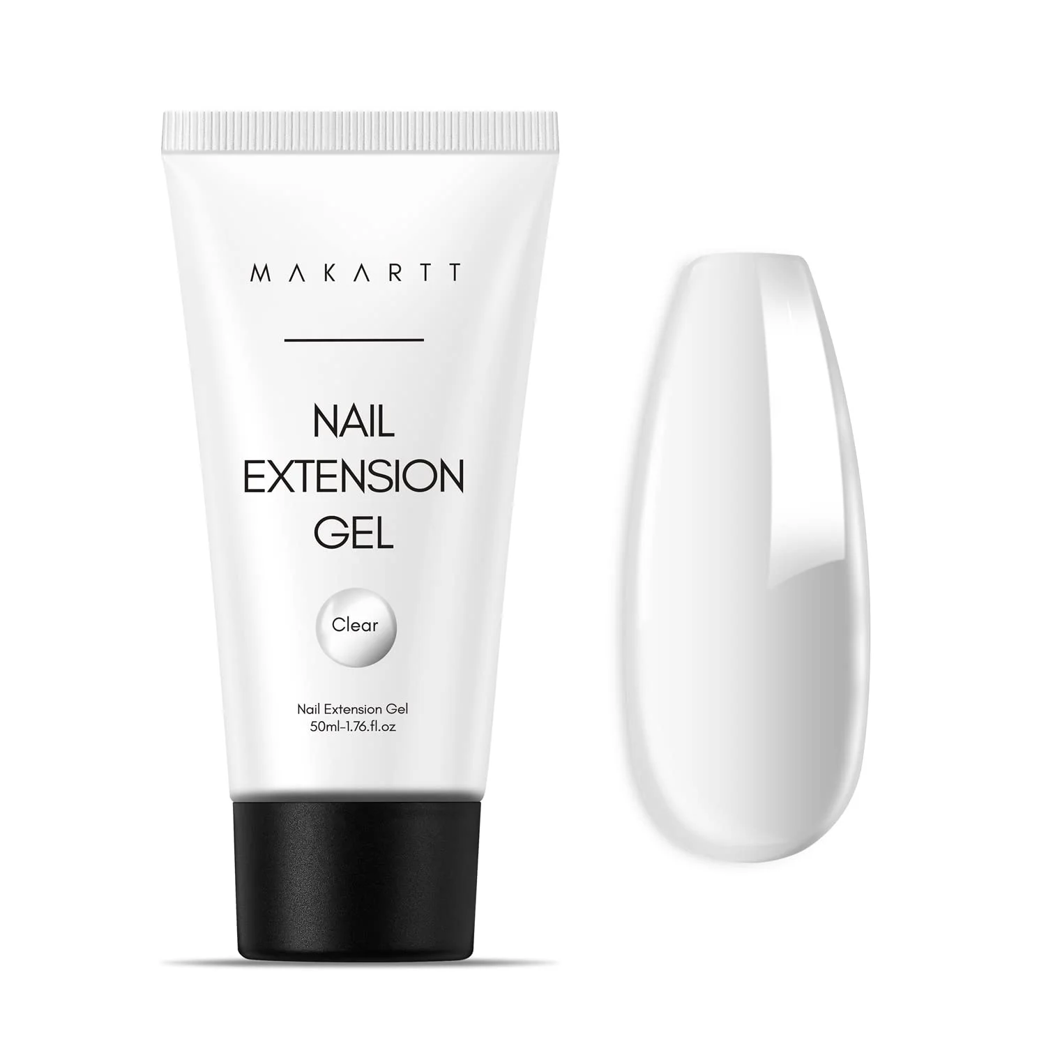 Makartt Clear Poly Nail Gel Builder