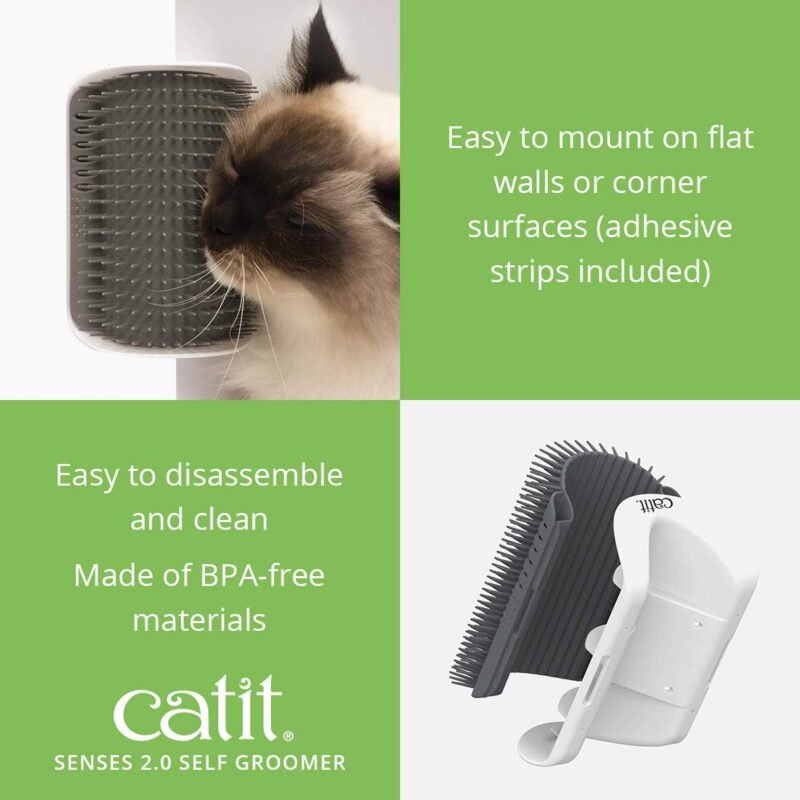 Pet Supplies, cat Food, cat Supplies, Self Grooming Cat Brush