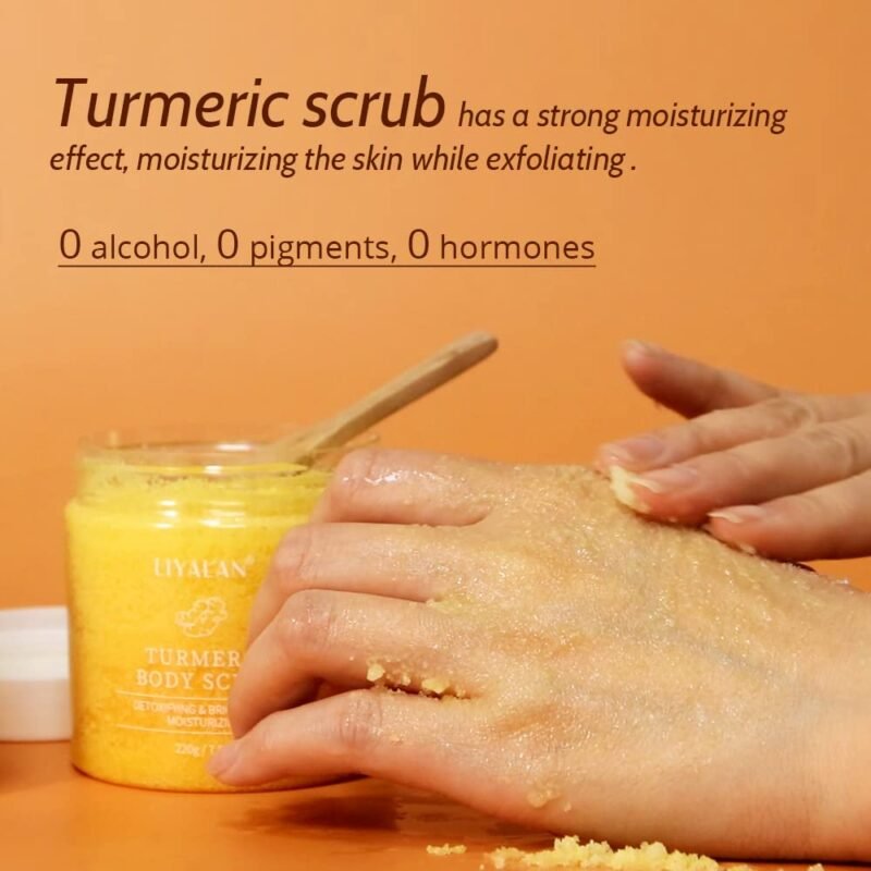 Skin Care, Cosmetics , Personal Care, Beauty, Turmeric Nourishing Body Scrub