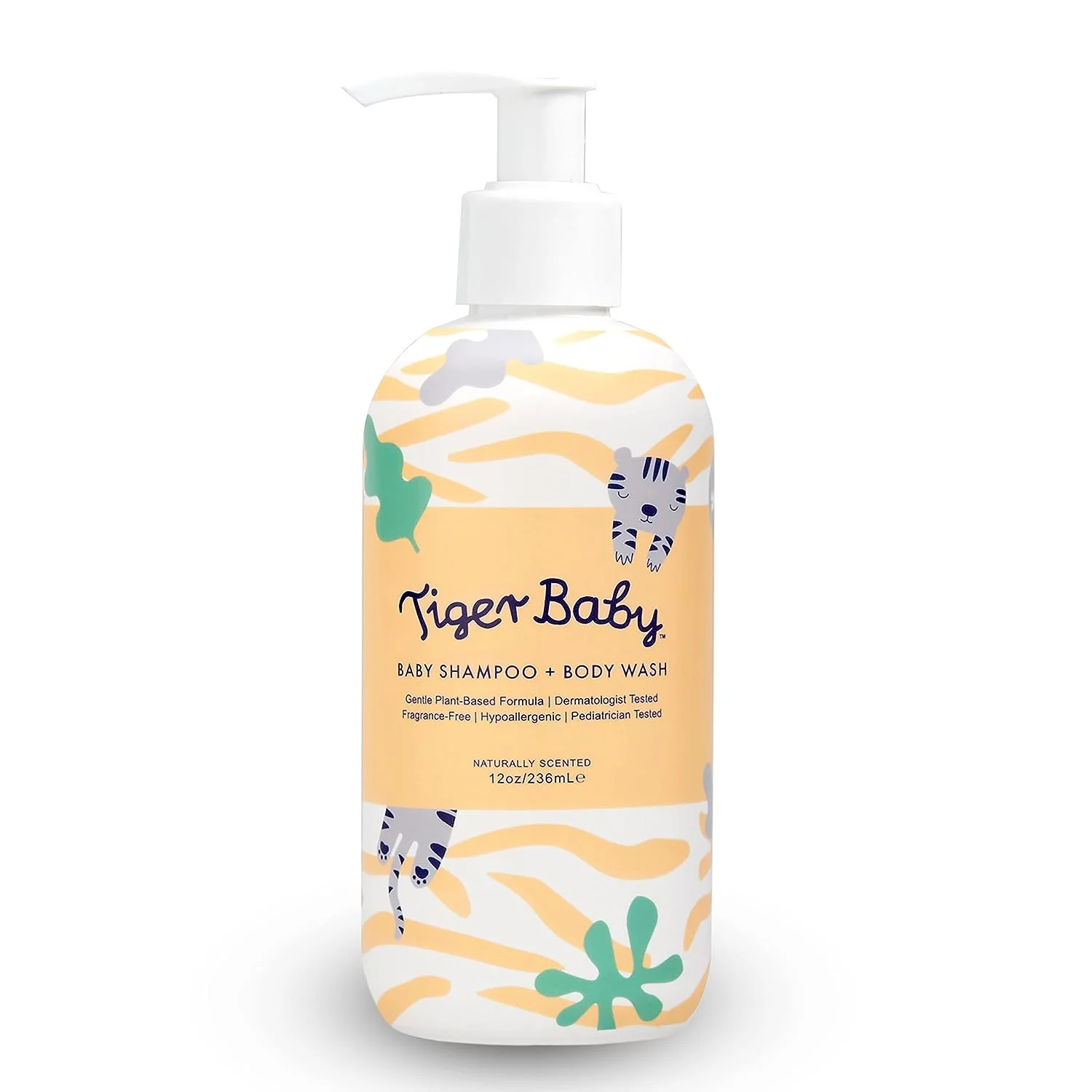 Gentle Tiger Organic Baby Body Wash Shampoo