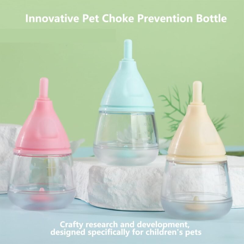 Pet Supplies, cat Food, cat Supplies, Nursing Silicone Kittens Bottles