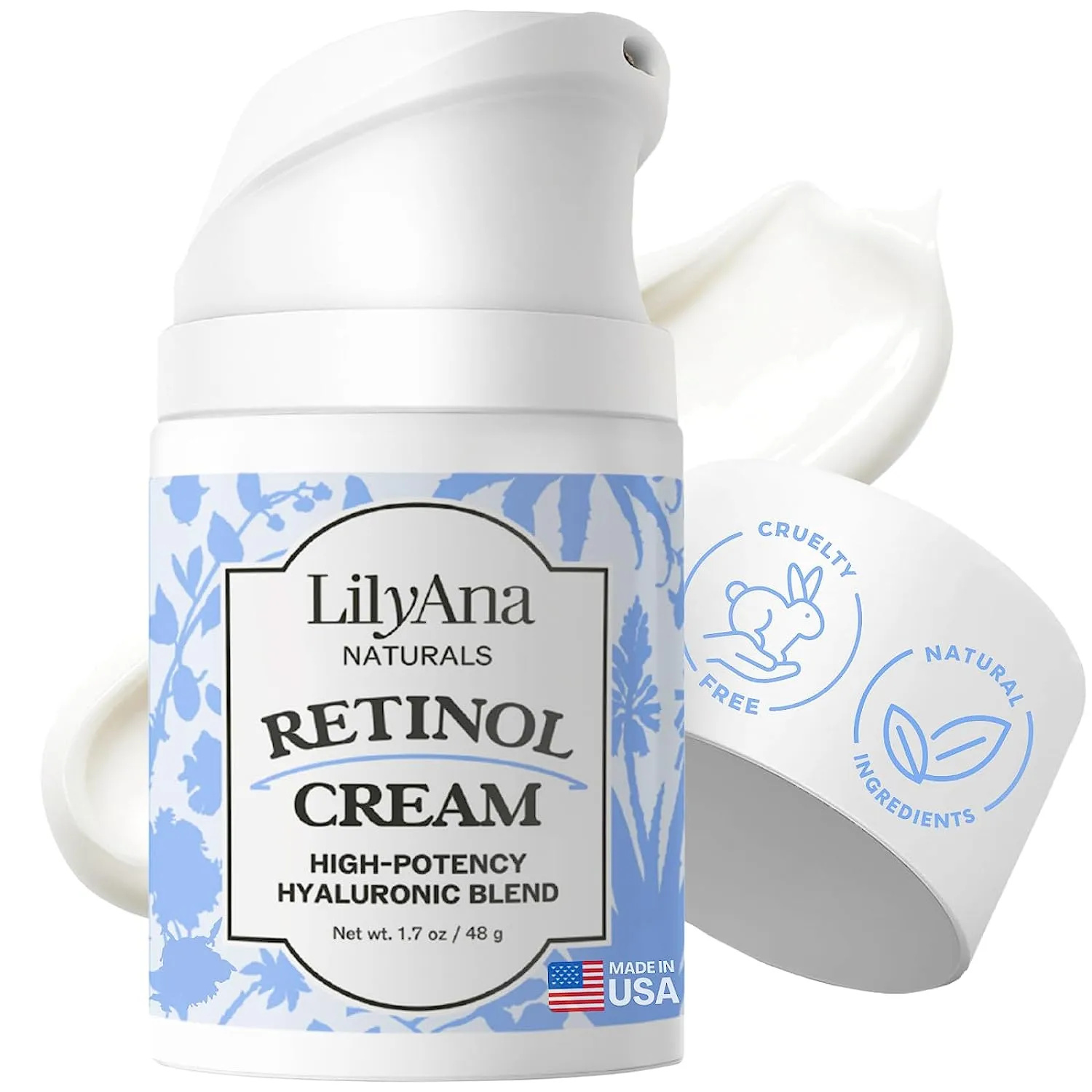 LilyAna Naturals Retinol Anti Wrinkle Cream