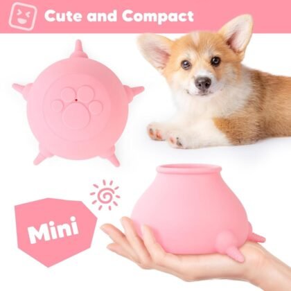 Pet Supplies, dog Food, dog Supplies, Silicone Puppy Milk Feeder