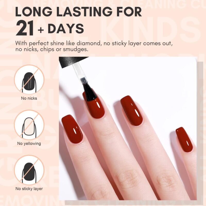 Nail Care, Nail Treatment, Nail Lamp Gel Top-Coat