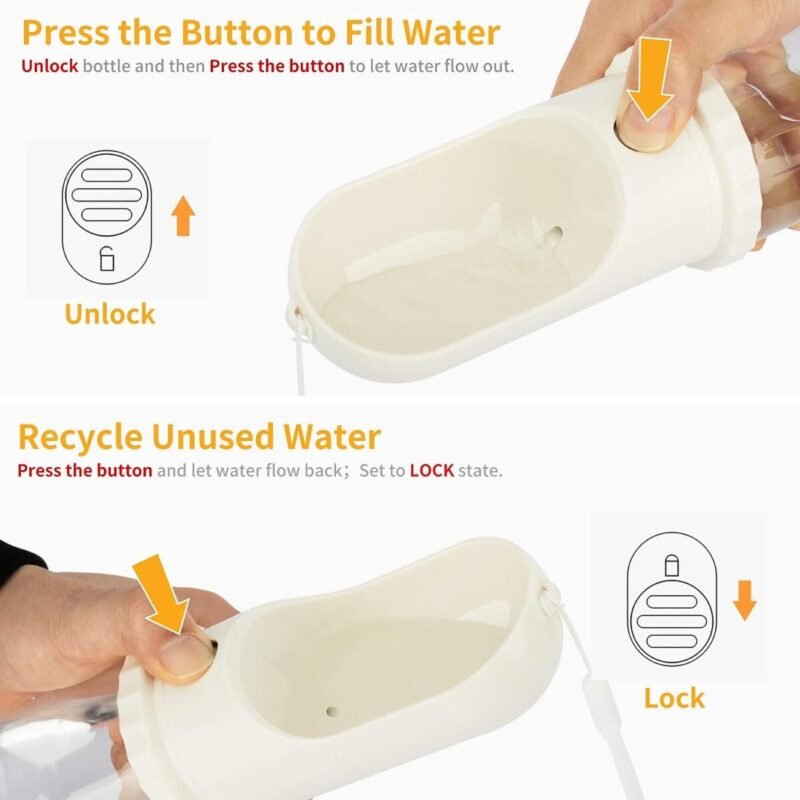 Pet Supplies, dog Food, dog Supplies, Portable Dog Water Bottle