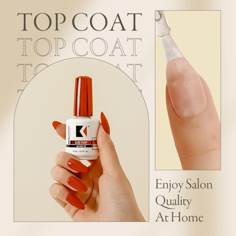 Nail Care, Nail Treatment, Nail Gel for Glossy Finish