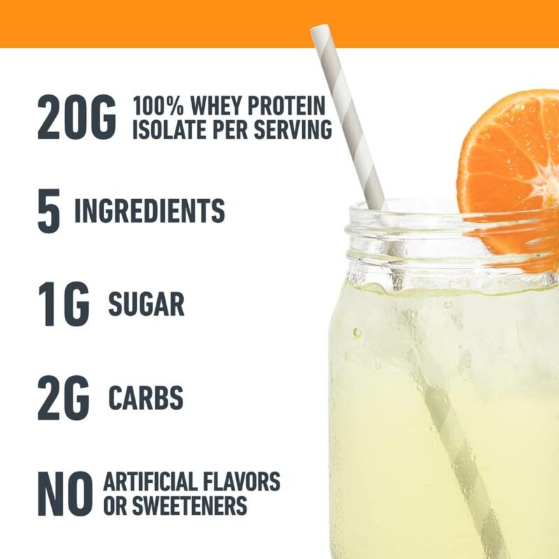 Food supplements, Protiens, Health & Nutrition, Clear Whey Protein Powder