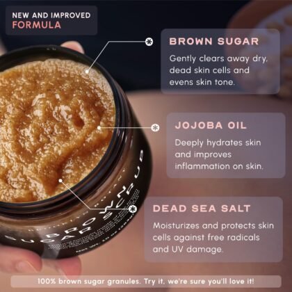 Skin Care, Cosmetics , Personal Care, Beauty, Brown Sugar Body Scrub