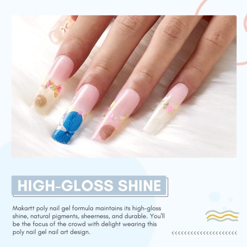Nail Care, Nail Treatment, Poly Nail Gel Builder