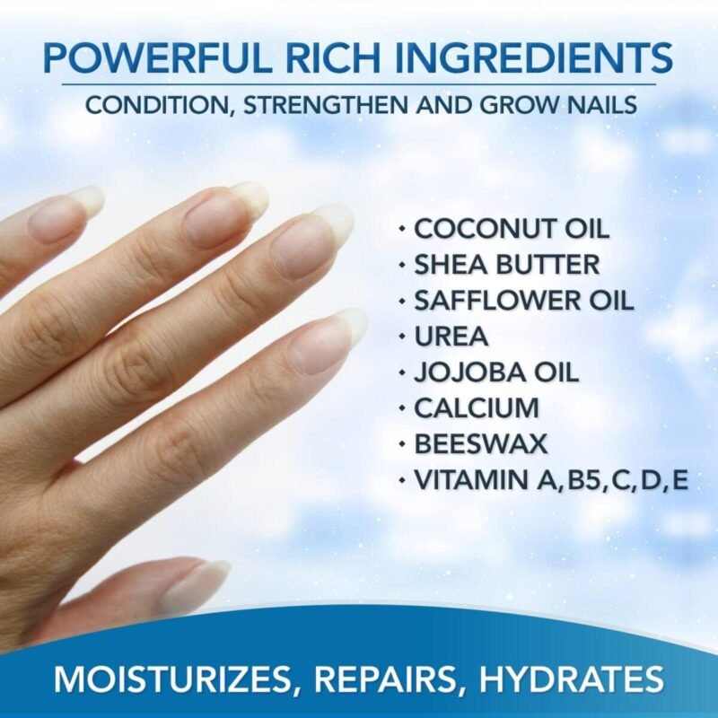 Nail Care, Nail Treatment, Coconut Nail Strengthening Cream