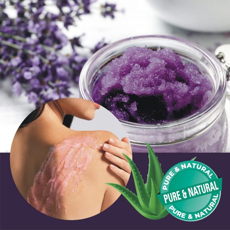 Skin Care, Cosmetics , Personal Care, Beauty, Lavender Oil Body Scrub