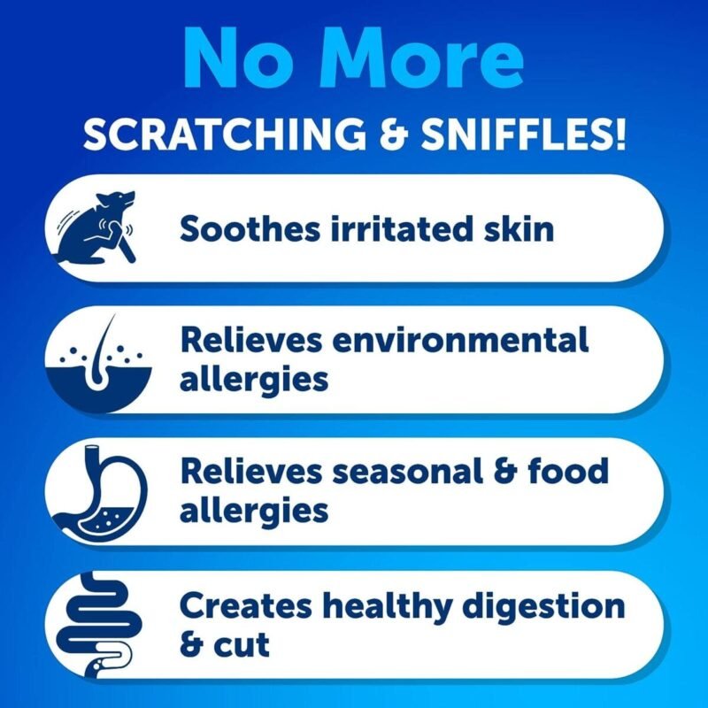 Pet Supplies, dog Food, dog Supplies, Allergy Relief Dog Chews