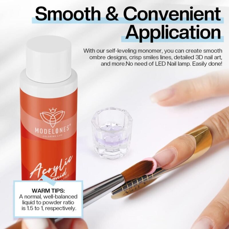 Nail Care, Nail Treatment, Monomer Acrylic Nail Liquid