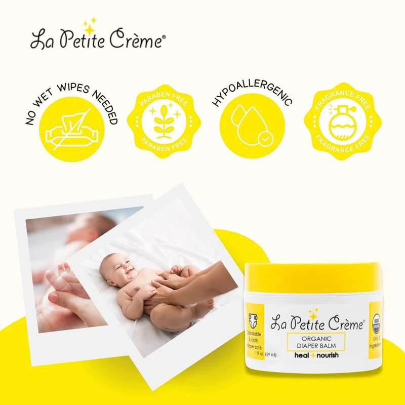 Baby Care, Baby Skin Care Baby, French Organic Diaper Balm