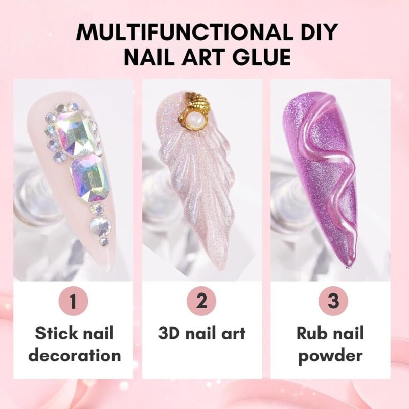 Nail Care, Nail Treatment, Strong Nail Rhinestone Glue