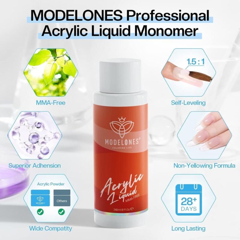 Nail Care, Nail Treatment, Monomer Acrylic Nail Liquid