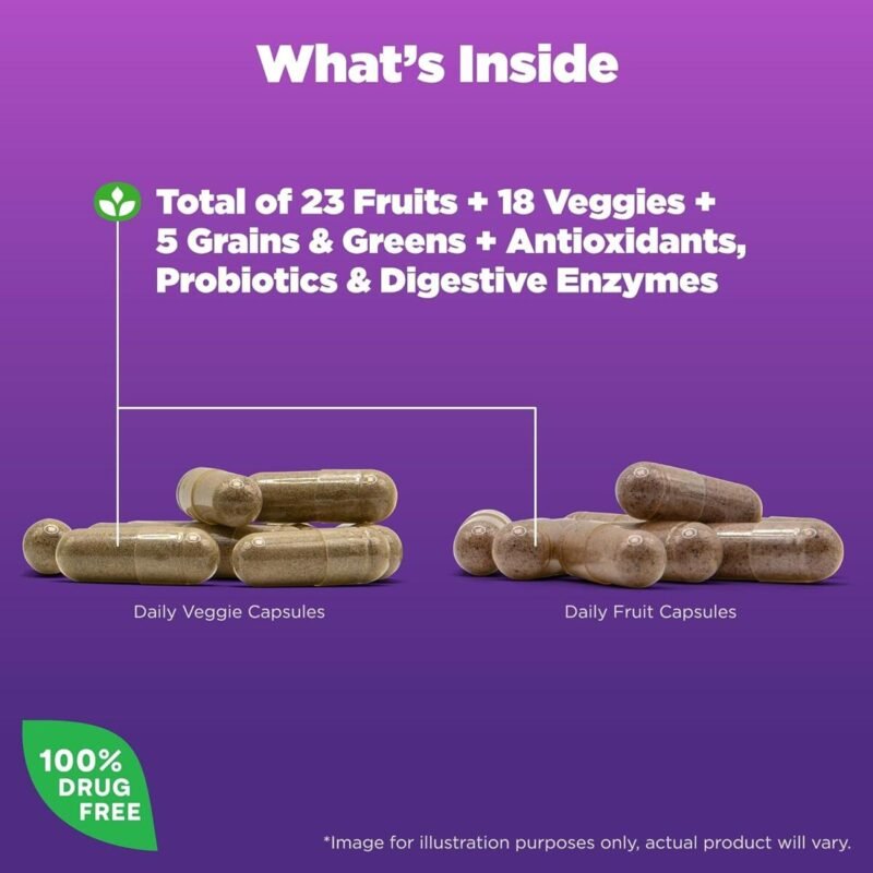 Health & household, food supplements, Daily Fruits Veggies Capsules