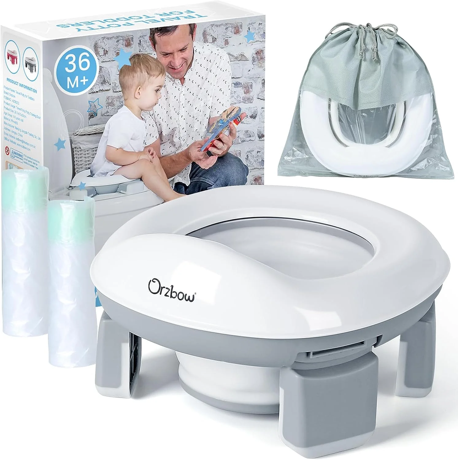 Orzbow's Portable Potty Training Baby Toilet