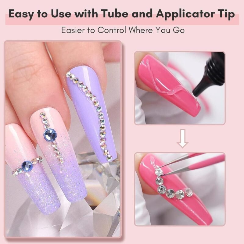 Nail Care, Nail Treatment, Strong Nail Rhinestone Glue