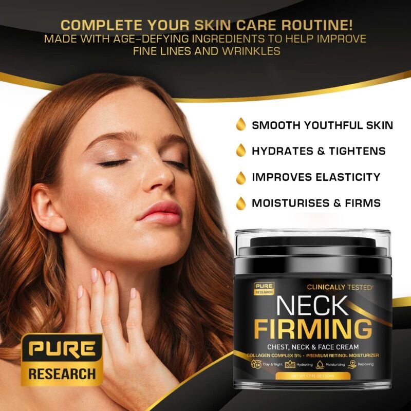 Skin Care, Cosmetics , Personal Care, Beauty, Retinol Neck Firming Cream