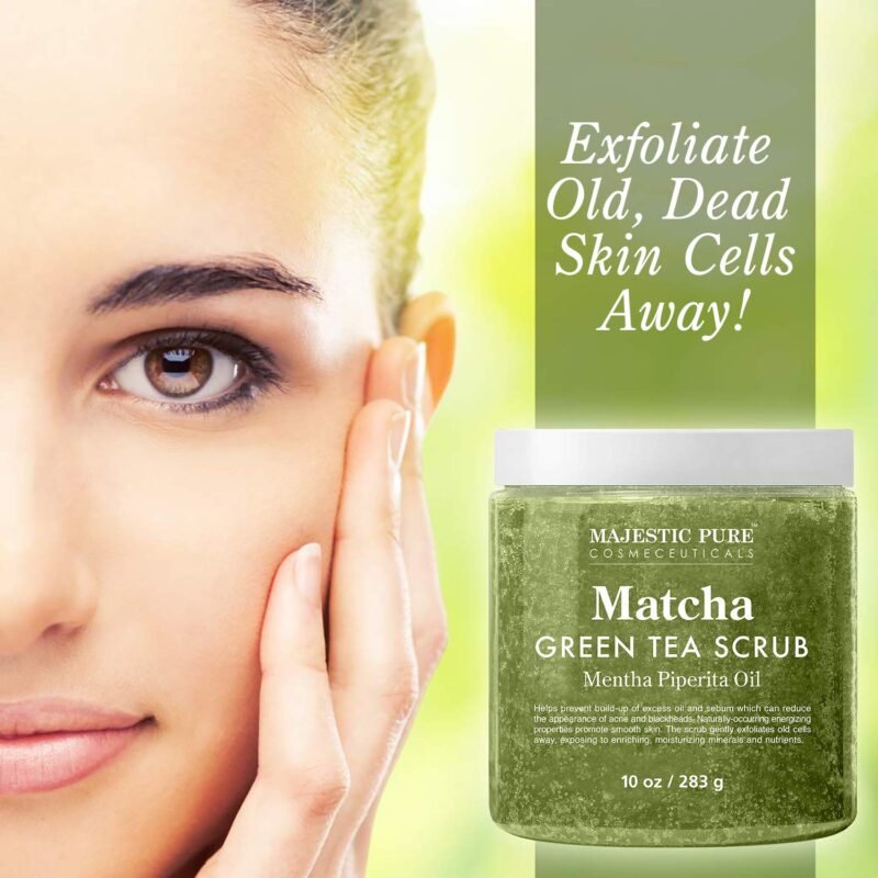 Skin Care, Cosmetics , Personal Care, Beauty, Green Tea Body Scrub