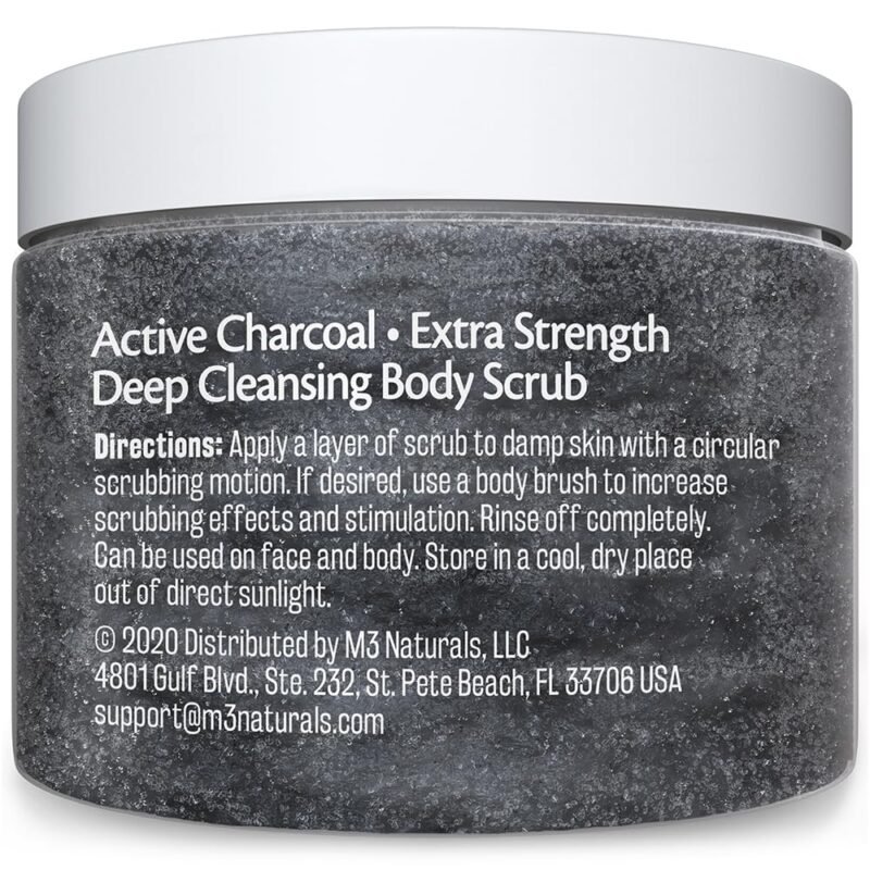 Skin Care, Cosmetics , Personal Care, Beauty, Charcoal Exfoliating Scrub