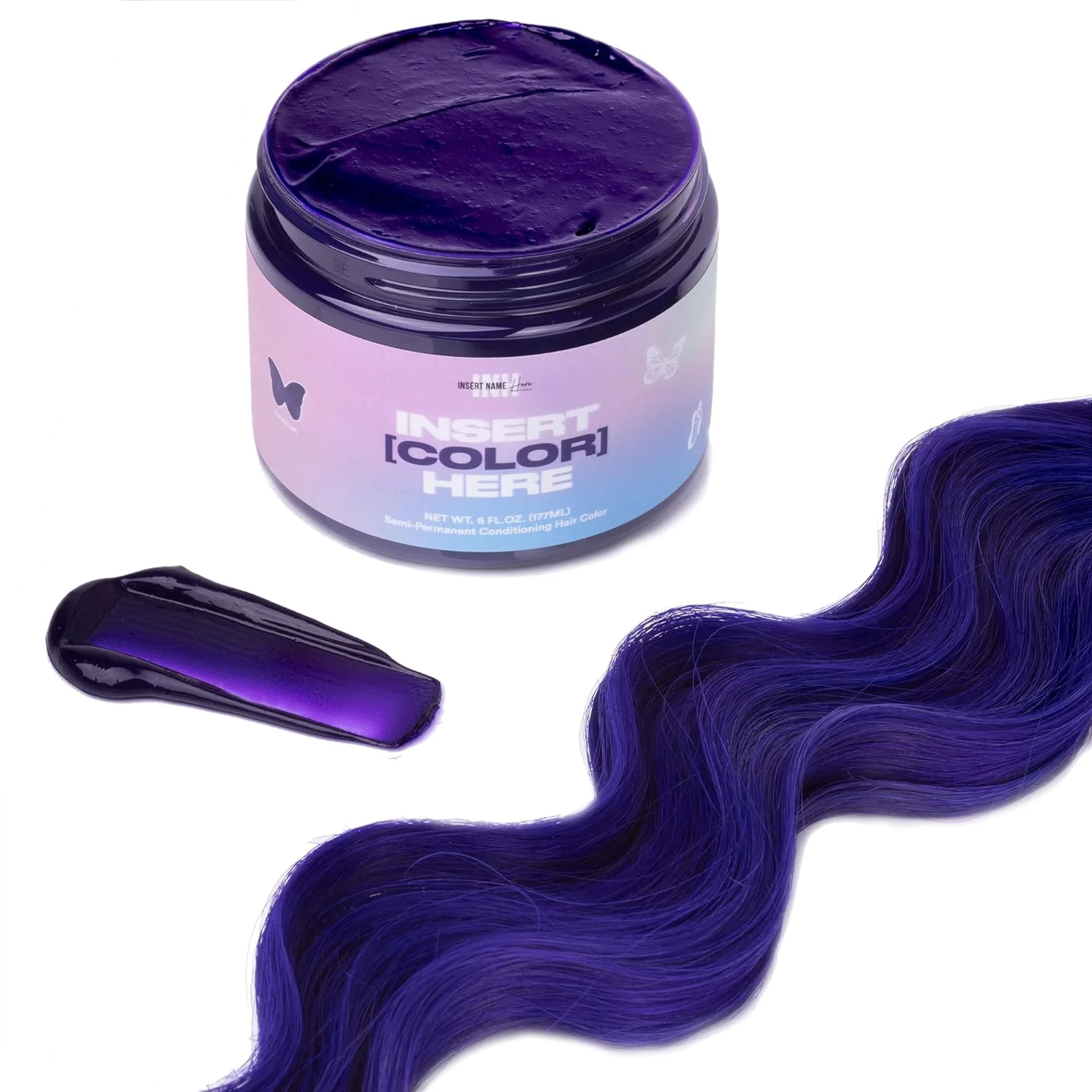 INH Amethyst Semi-Permanent Hair Color