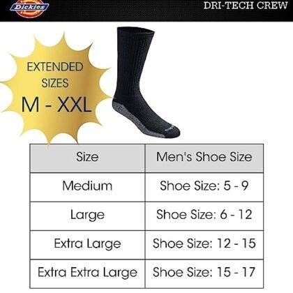 Sports & Outdoor, Sports & Games, Moisture Control Crew Socks