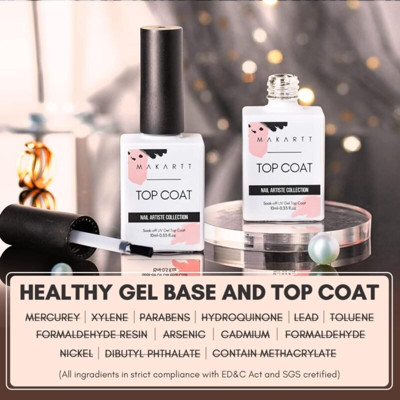 Nail Care, Nail Treatment, Nail Lamp Gel Top-Coat