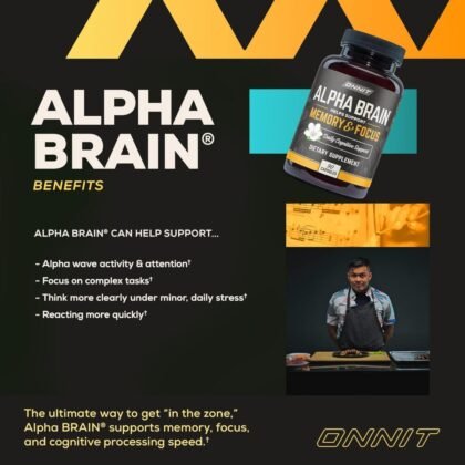 Food supplements, Protiens, Health & Nutrition, Alpha Brain Nootropic Supplement