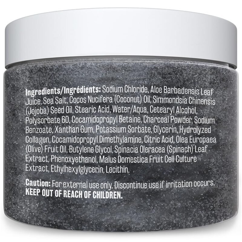 Skin Care, Cosmetics , Personal Care, Beauty, Charcoal Exfoliating Scrub