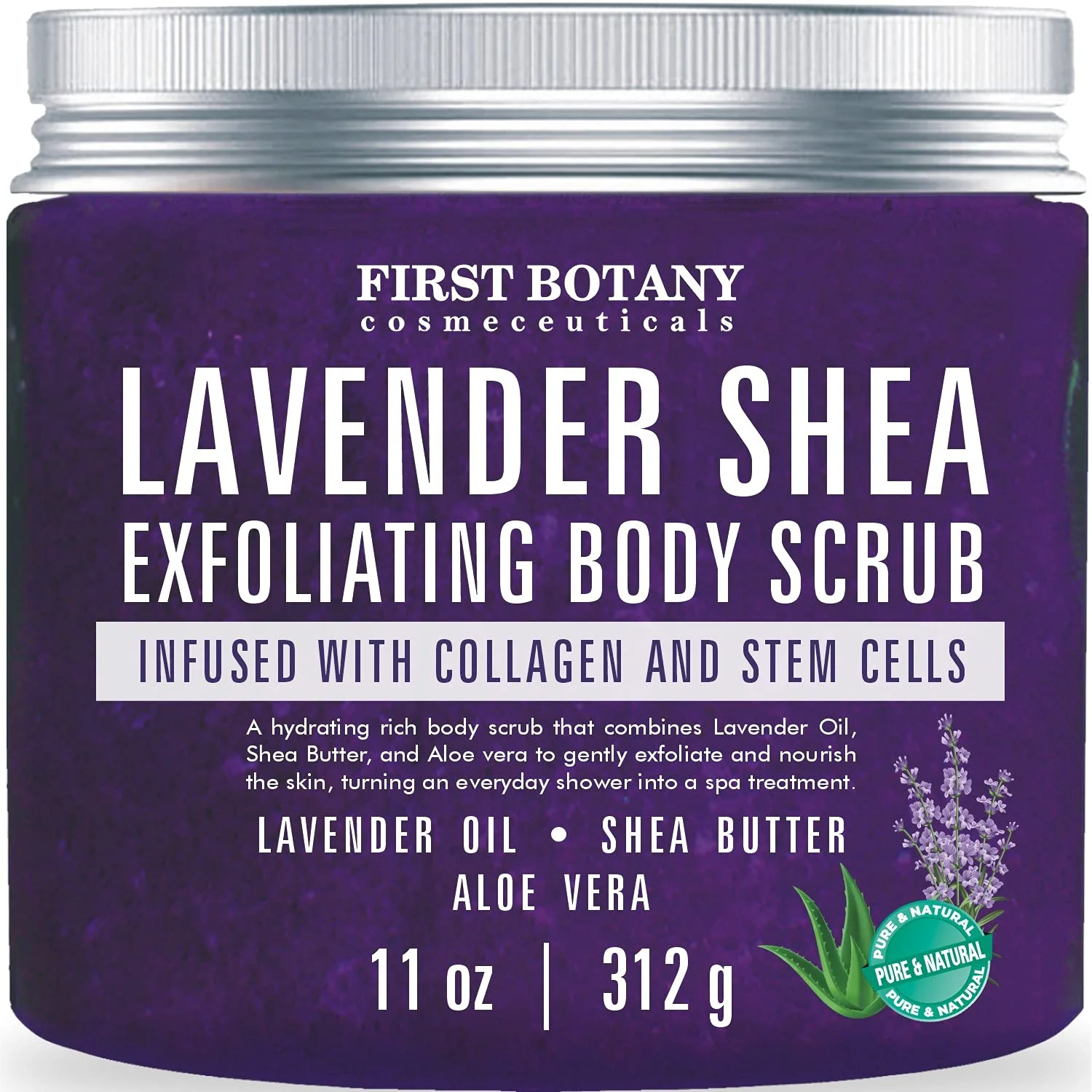 First Botany's Lavender Oil Body Scrub