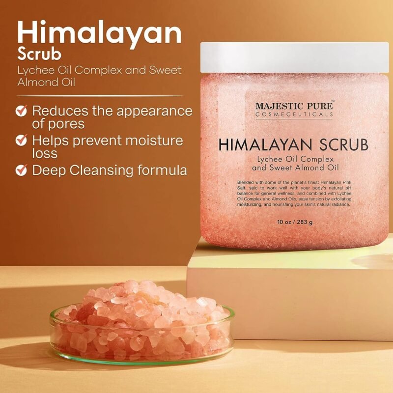 Skin Care, Cosmetics , Personal Care, Beauty, Himalayan Salt Body Scrub