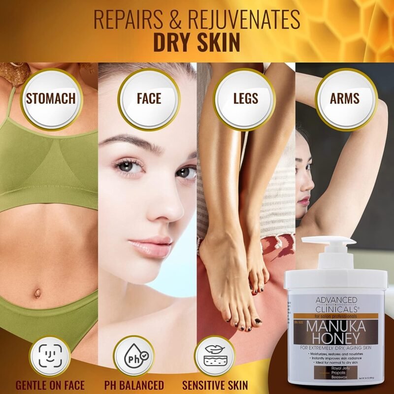 Skin Care, Body Lotion , Personal Care, Beauty, Manuka Honey Cream