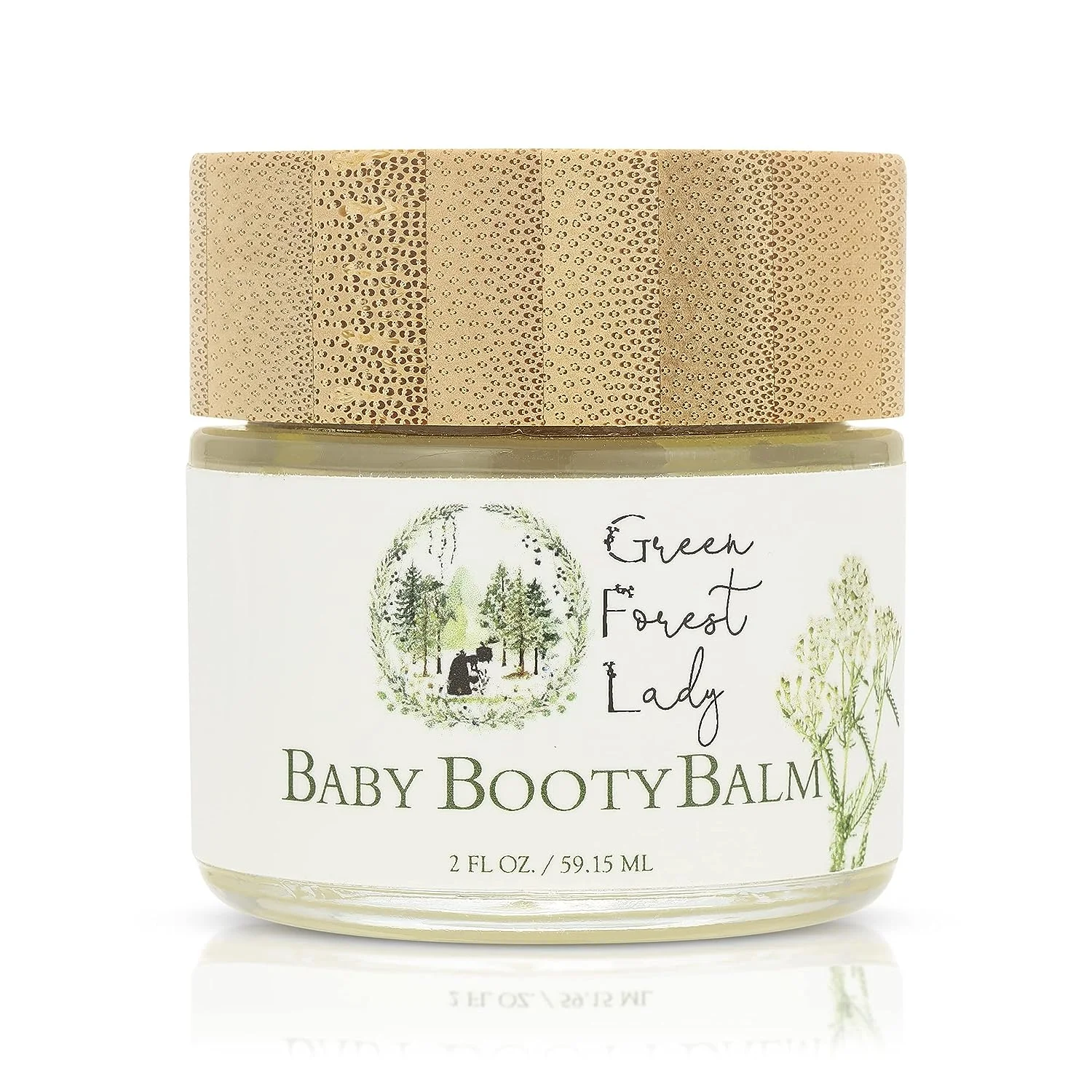 Green Forest Lady's Baby Booty Balm