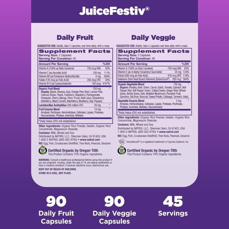 Health & household, food supplements, Daily Fruits Veggies Capsules