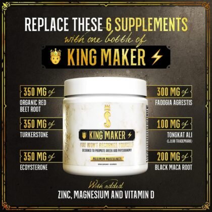 Food supplements, Protiens, Health & Nutrition, King Maker Food Supplement