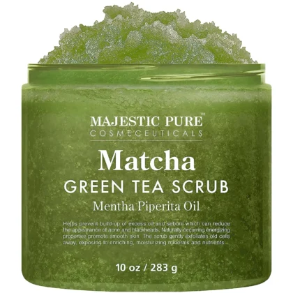 Skin Care, Cosmetics , Personal Care, Beauty, Green Tea Body Scrub