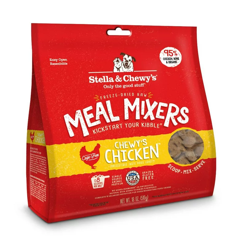 Stella & Chewy’s Freeze Dried Raw Chicken Meal Mixers