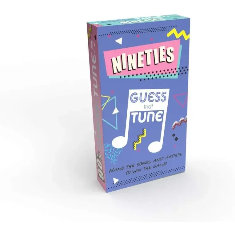 Boxer Gifts Nineties Guess That Tune Music Card Games for Adults and Families | Song Lyrics Game Night - Name The 90s Song Trivia | 1990s Nostalgia Gifts...